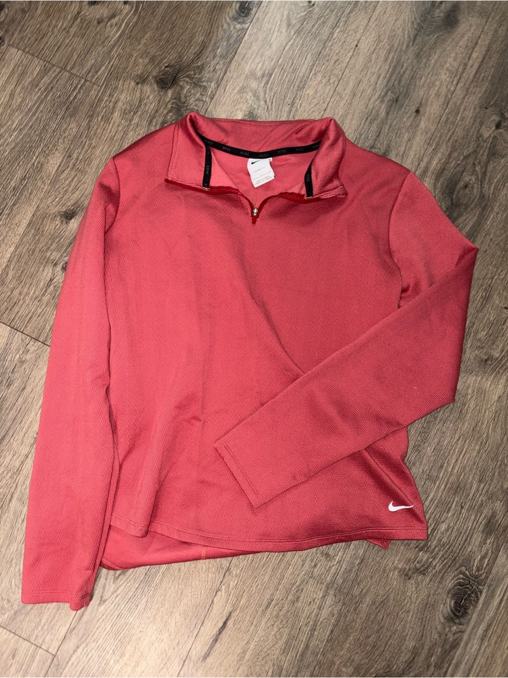 Nike Coral Quarter-Zip Pullover